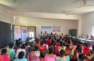 थाना पखांजूर पुलिस एवं महिला बाल विकास विभाग द्वारा संयुक्त जागरूकता अभियान आयोजित