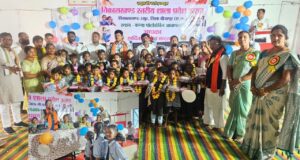 उसूर विकासखंड स्तरीय शाला प्रवेशोत्सव 2026 का भव्य आयोजन, मेधावी छात्र-छात्राओं व शिक्षकों का हुआ सम्मान