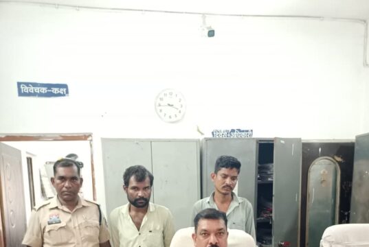 कोयला में हेरा-हेरी करने वाले फरार आरोपीगण चढे मस्तुरी पुलिस के हत्थे।