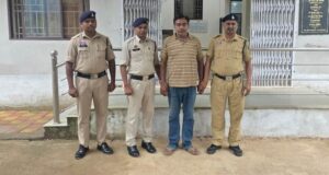 नाबालिक बालिका के साथ छेड़खानी करने वाले आरोपी को थाना रावघाट पुलिस ने किया गिरफ्तार।