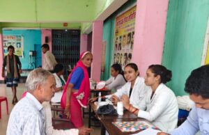 धोबनी में निःशुल्क स्वास्थ्य शिविर का सफल आयोजन, ग्रामीणों को मिली स्वास्थ्य जांच की सुविधा