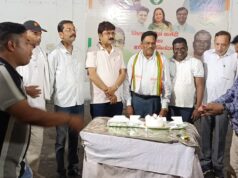 कांग्रेस परिवार ने धूमधाम से मनाया कन्हैया पटेल का जन्मदिन, पूर्व विधायक प्रकाश नायक सहित नेताओं ने दी शुभकामनाएं
