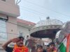 हिर्री निवासी मिलिट्री जवान लोकनाथ पटेल के सेवानिवृत्त होने पर ग्रामीणों ने किया ढोल डीजे पुष्पाहार से भव्य स्वागत