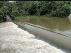 “कैंचमेंट में मेहरबान मानसून: लबालब हुआ खुड़िया जलाशय, वेस्ट वेयर से बहा पानी, किसानों के खिले चेहरे”