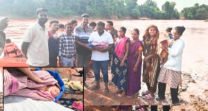तहसीलदार नेतृत्व नरसापुर रेस्क्यू उफनती तालपेरू नदी पार कर प्रसूता व दो गर्भवती महिलाओं को सुरक्षित पहुंचाया अस्पताल