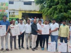 DMF फंड से किसानों को कृषि स्प्रेयर सामग्री का वितरण, आधुनिक खेती को मिलेगा बढ़ावा