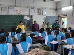 भूपदेव स्कूल में किशोरियों को एचपीवी टीकाकरण और सर्वाइकल कैंसर से बचाव की दी गई जानकारी