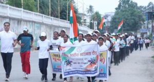 स्वतंत्रता, राष्ट्रीय एकता व अखण्डता का अलख जगाने दौड़ा कांकेर