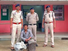 पुलिस ने 50 लीटर महुआ शराब के साथ आरोपी को दबोचा, 10 हजार की अवैध शराब जब्त