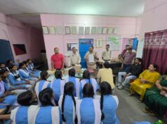 “भूपदेवपुर थाना बना विद्यार्थियों की सीख का केंद्र, छात्र-छात्राओं ने जाना थाना की कार्यप्रणाली
