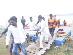 बाढ़ आपदा से निपटने की तैयारियों को परखने मॉकड्रिल, 4 लोगों का किया गया सफल रेस्क्यू
