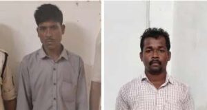 02 आरोपीयों के कब्जे से 14 लीटर देशी महुआ शराब किया गया जप्त ।