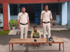 चोरी मामले में पुलिस की त्वरित कार्रवाई, चोरी गए सारे सामान के साथ आरोपी गिरफ्तार