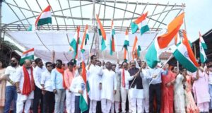 देशभक्ति से ओतप्रोत अप्रतिम उत्साह के साथ कांकेर नगर में निकली तिरंगा यात्रा