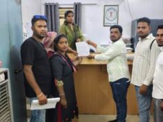 रेलवे साइडिंग के विरोध में ग्रामीणों ने तहसीलदार के समक्ष सौंपी आपत्ति