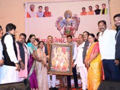 रायगढ़ के सहस्रबाहु चौक में स्थापित हुई श्री राज राजेश्वर भगवान सहस्रबाहु की भव्य प्रतिमा