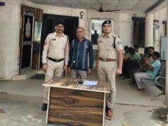 रूपये-पैसों का दांव लगाकर सट्टा-पट्टी लिखने वाला आरोपी गिरफ्तार।