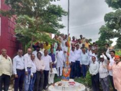 खुर्सीपार सामाजिक भवन में हर्षोल्लास से मना स्वतंत्रता दिवस