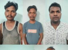 जंगल में जुआ फड़ पर घरघोड़ा पुलिस की दबिश, 5 जुआरी गिरफ्तार, ₹12,800 नगद व ताश-पत्ती जब्त