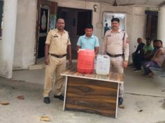 अवैध रूप से देशी महुआ शराब का विक्रय करने वाला आरोपी गिरफ्तार