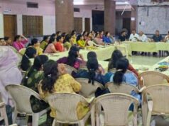 महाराजा अग्रसेन जयंती को लेकर महिलाओं की महत्वपूर्ण बैठक