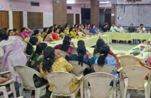 महाराजा अग्रसेन जयंती को लेकर महिलाओं की महत्वपूर्ण बैठक