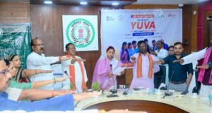 महिला एवं बाल विकास मंत्री श्रीमती लक्ष्मी रजवाड़े की उपस्थिति में जिले में ‘नशा मुक्त युवा विकसित भारत संकल्प अभियान’ का शुभारंभ