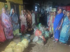 गेजामुड़ा में महिला समूह और ग्रामीणों ने पुलिस के साथ चलाया नशामुक्ति अभियान, 20 बोरी महुआ लहान और भारी मात्रा में महुआ पास नष्ट