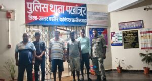 पखांजूर पुलिस की जुआरियों के विरुद्ध बड़ी कार्रवाई।