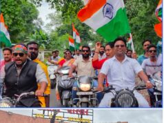 हसदेव मंडल में निकली भव्य तिरंगा यात्रा, वंदे मातरम् के जयघोष से गूंजा नगर