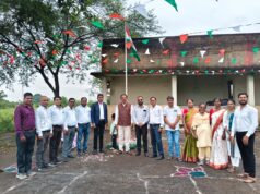 कृषि विकास अधिकारी कार्यालय मस्तूरी में 80वां स्वतंत्रता दिवस समारोह हर्षोल्लास के साथ मनाया गया