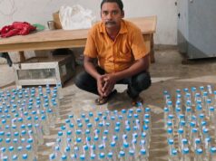 ऑपरेशन बाज के तहत चिल्फी पुलिस की बड़ी कार्रवाई, 291 पाव देशी शराब जब्त