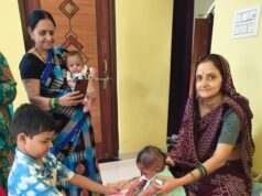 ग्रामीण क्षेत्रों में भाई बहन के अटूट प्रेम का त्योहार रक्षाबंधन धूमधाम से मनाया गया