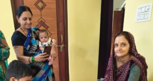ग्रामीण क्षेत्रों में भाई बहन के अटूट प्रेम का त्योहार रक्षाबंधन धूमधाम से मनाया गया