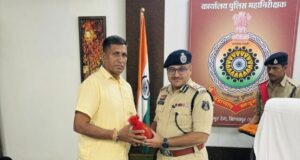 नगर सैनिक श्री व्यासनारायण जायसवाल की सेवानिवृत्ति पर बिलासपुर रेंज कार्यालय में गरिमामय विदाई समारोह का आयोजन