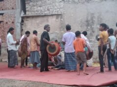 हरेली पर धोबनी में जीवंत हुई नागमत की प्राचीन परंपरा
