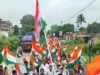भव्य तिरंगा पदयात्रा — सरसीवा से झुमका