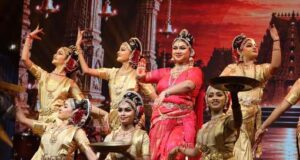 बिलासपुर की श्वेता नायक एंड ग्रुप ने कुचिपुड़ी नृत्य से मोहा दर्शकों का मन