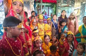 मस्तूरी में यादव समाज के द्वारा धूमधाम से मनाई गई जन्माष्टमी, कृष्ण-राधा सज्जा प्रतियोगिता में बच्चों ने दिखाई प्रतिभा