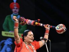 तंबूरा थामे कपालिक शैली में गूंजी पंडवानी, पद्मश्री डॉ. उषा बारले ने मोहा मन