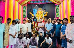 भव्य गणेश उत्सव: नव युवक गणेश उत्सव समिति एवं एम एस पी स्टील फैमिली कालोनी द्वारा भव्य आयोजन