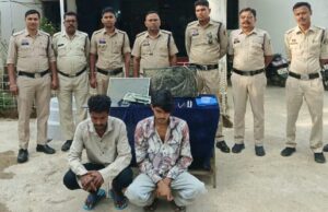 छात्रावास में चोरी का खुलासा, दो आरोपी गिरफ्तार
