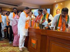 प्रदेश किसान मोर्चा की अहम बैठक के पश्चात मुख्यमंत्री से रूबरू हुए भाजपा नेता धरम भार्गव