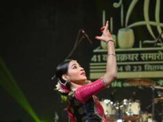 गीतिका चक्रधर ने कथक की भाव-भंगिमाओं से बांधा समां