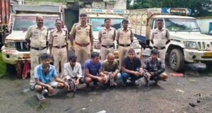 “ऑपरेशन शंखनाद” में रायगढ़ पुलिस की बड़ी कार्रवाई, 6 गौवंशों को तस्करों के चंगुल से कराया मुक्त