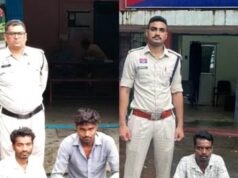 ऑपरेशन आघात के तहत अवैध शराब पर रायगढ़ पुलिस की कार्रवाई, तीन आरोपियों से 35 पाव अंग्रेजी शराब और 17 लीटर महुआ शराब जब्त