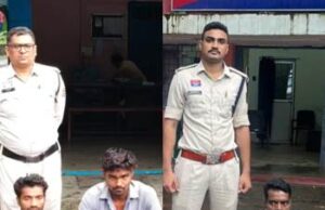 ऑपरेशन आघात के तहत अवैध शराब पर रायगढ़ पुलिस की कार्रवाई, तीन आरोपियों से 35 पाव अंग्रेजी शराब और 17 लीटर महुआ शराब जब्त