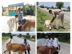 NH-30 पर कांकेर पुलिस का विशेष सेफ्टी अभियान