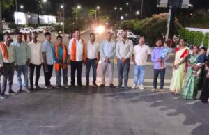 हनुमान अंश फिल्म का सामूहिक अवलोकन, मल्हार के भाजपाइयों ने लिया प्रेरणा का संदेश