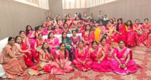 तीज उत्सव में सोलह श्रृंगार से सजीं महिलाएं, संस्कृति और नारी शक्ति का दिखा भव्य संगम